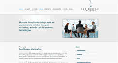 Desktop Screenshot of lexbureau.com